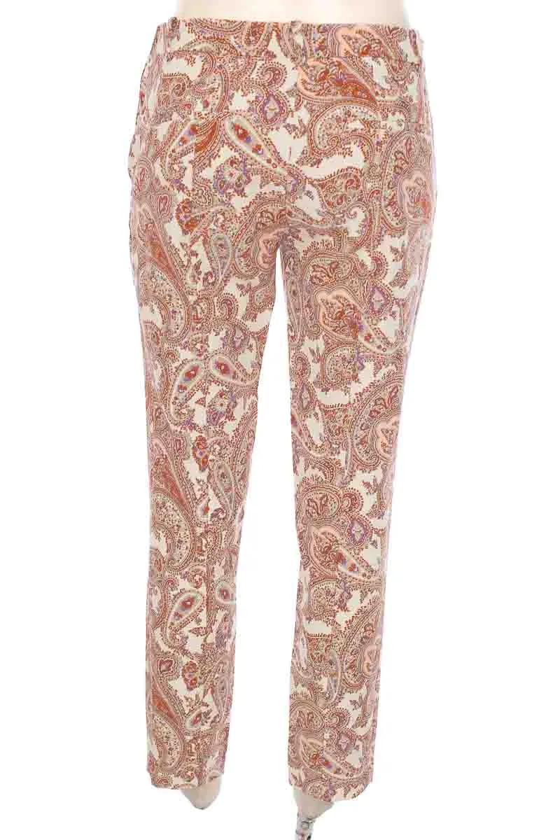 Pantalón color Estampado - Zara